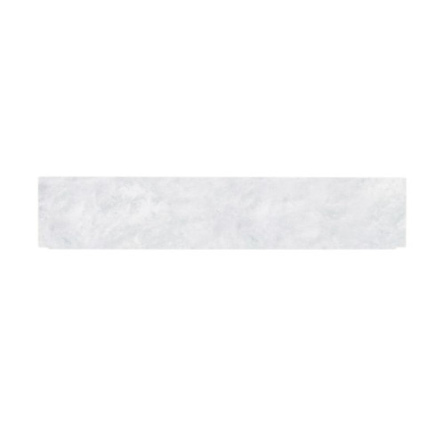 12-in D x 60-in W x 1-in H Solid Surface Shower Ramp in Ice