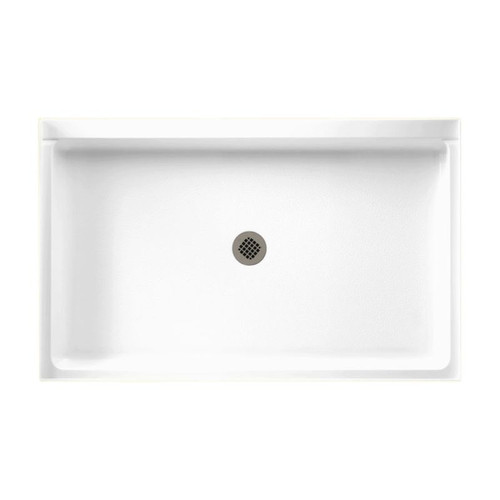 34-in D x 54-in W x 5.5-in H Veritek Shower Base in White