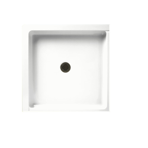36.063-in D x 36.063-in W x 5.5-in H Veritek Shower Base in White