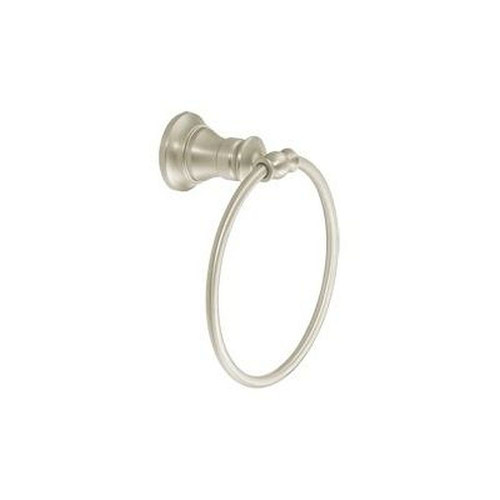 Creative Specialties YB9886BN Towel Ring in Brushed Nickel