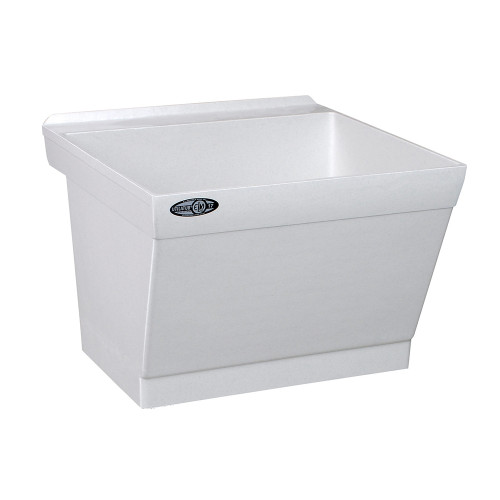 Laundry Tub 23.5x23 Wall Mount in White