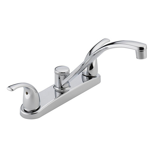 Widespread Kitchen Faucet in Polished Chrome