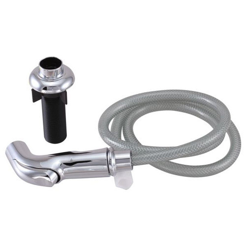 Spray Hose Assembly and Spray Support in Polished Chrome