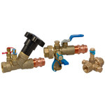 NCC1P 3/4 COIL CONNECT KIT PRESS, FLO-BOSS Coil-Connect Kit - Thread x Press End, Manual Balancing, Isolation Valve, NCC1P