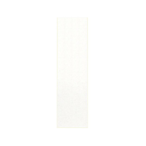 12.75-in D x 48-in W x 0.4-in H Solid Surface Shower Seat in Tahiti White