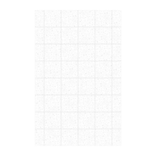 Swan SSSQ-6296-1-035 62-in W x 96-in H Solid Surface Shower Wall Panel in Arctic Granite