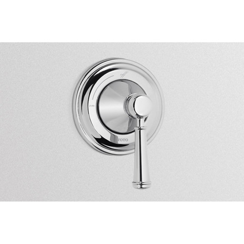 Volume Control Trim with Lever Handle in Polished Chrome