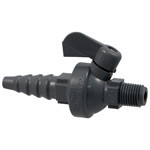 A45CC-V 1/4 MXH CHEMCOCK, Ball Valve - Chemcock PVC Schedule 80, A45CC-V