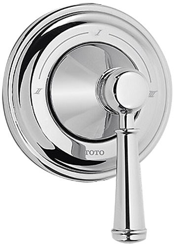 Three-Way Diverter Trim with Lever Handle in Brushed Nickel