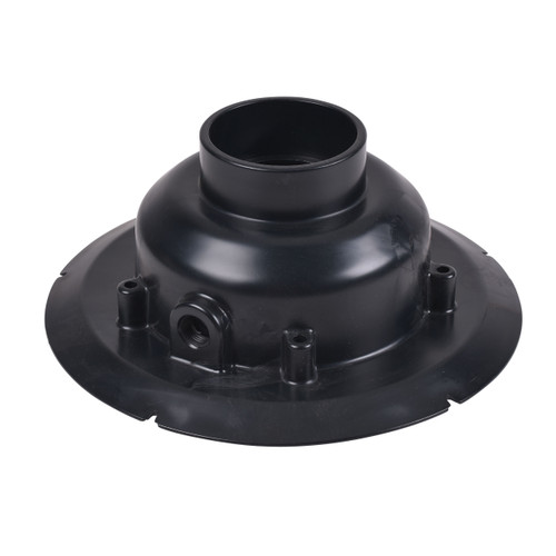 5" Stainless Steel Strainer Round, ABS Flange Base, 6" Pipe