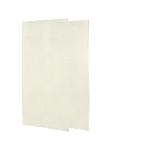 36-in W x 72-in H Solid Surface Shower Wall Panel in Bisque