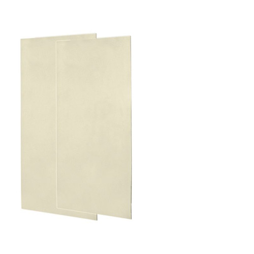 36-in W x 72-in H Solid Surface Shower Wall Panel in Bone