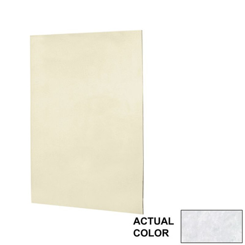 60-in W x 72-in H Solid Surface Shower Wall Panel in Ice