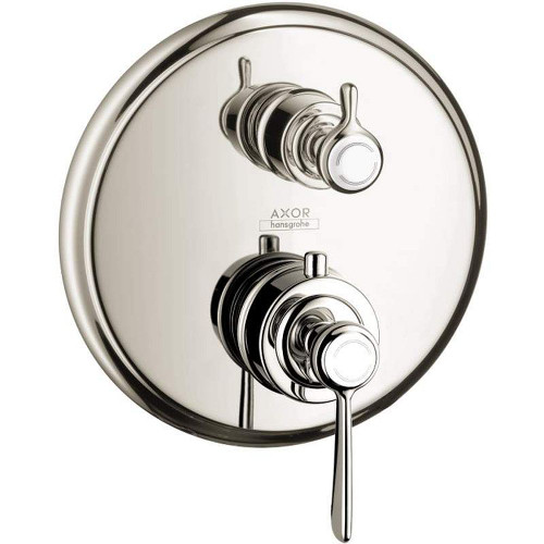 Axor 16801831 Thermostatic Valve Trim with Integrated Volume Control - Less Valve in Polished Nickel