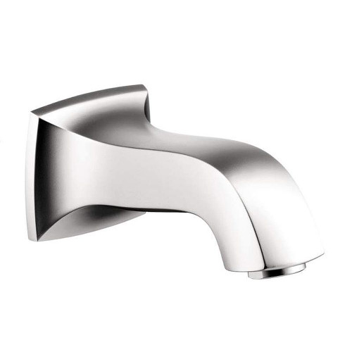 Hansgrohe 13413001 Metris C Wall Mounted Non Diverter Tub Spout in Chrome