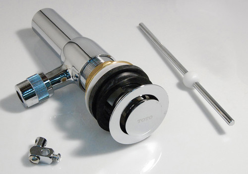 Drain Assembly in Polished Chrome