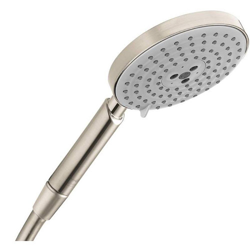 Hansgrohe 28519821 Raindance S Hand Shower Multi Function with 6in Spray Face in Brushed Nickel
