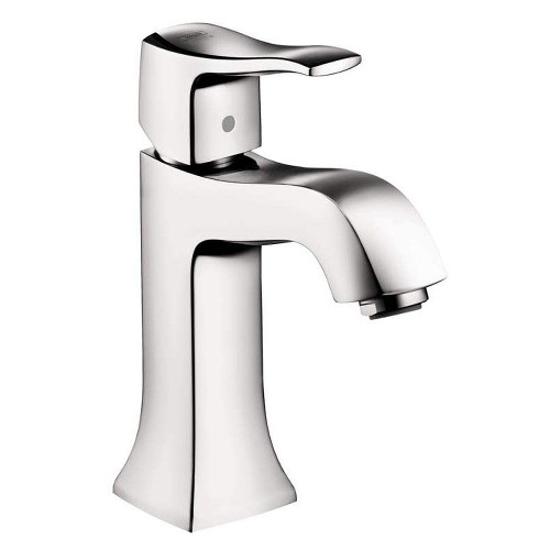Hansgrohe 31075001 Metris C Bathroom Faucet Single Hole Faucet with Lever Handle in Chrome