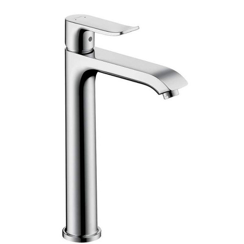 Hansgrohe 31183001 Metris Hansgrohe 31183001 Bathroom Faucet Vessel Faucet with Lever Handle in Chrome