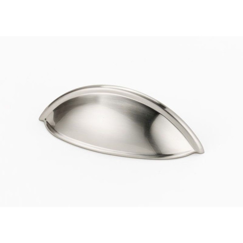 Alno A1355-SN Cup Pull Modern in Satin Nickel