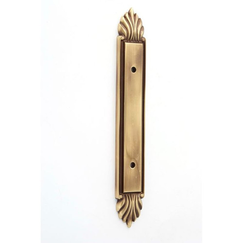 Alno Fiore A1477-3-PA Backplate Traditional in Polished Antique