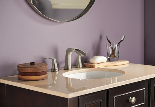 35724LF-SS-ECO Tolva Two Handle Widespread Bathroom Faucet, Stainless