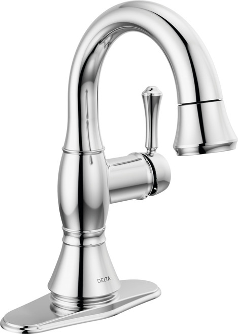 597-PD-DST Cassidy Single Handle Pull Down Bathroom Faucet, Chrome