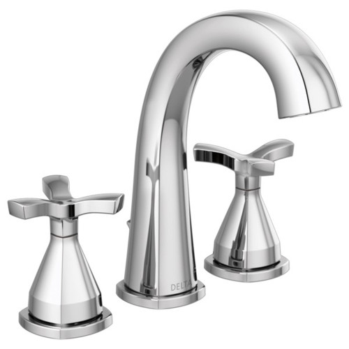 357756-MPU-DST Stryke Widespread Faucet, Chrome