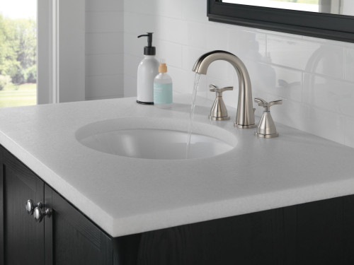Delta 357756-SSMPU-DST Stryke Widespread Faucet, Stainless