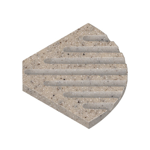 5-1/2-in Corner Soap Dish in Desert Earth