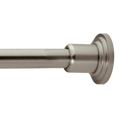 Shower Rod Set in Satin Nickel