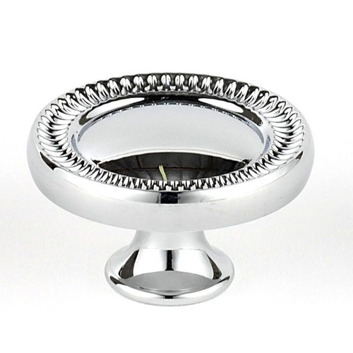 Alno Regal A240-38-PC Knob Transitional 1-1/2-in in Polished Chrome