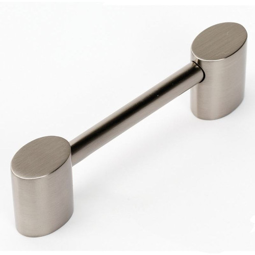 Alno Contemporary III A250-3-SN Modern Pull in Satin Nickel