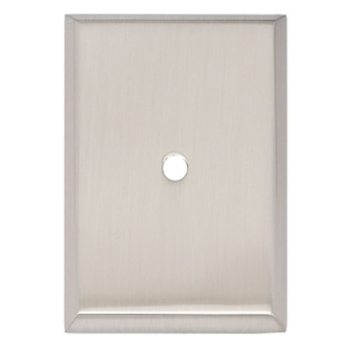 Escutcheon Backplate Escutcheons 1-7/8-in in Satin Nickel