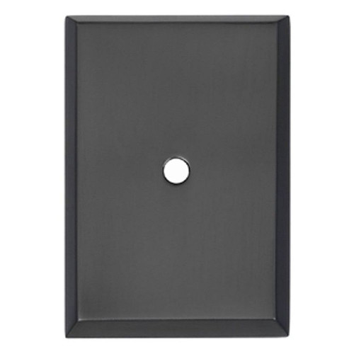 Escutcheon Backplate Escutcheons 2-1/4-in in Matte Black