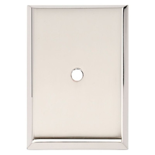 Escutcheon Backplate Escutcheons 2-1/4-in in Polished Nickel