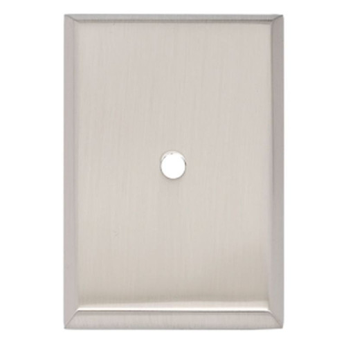 Escutcheon Backplate Escutcheons 2-5/8-in in Satin Nickel