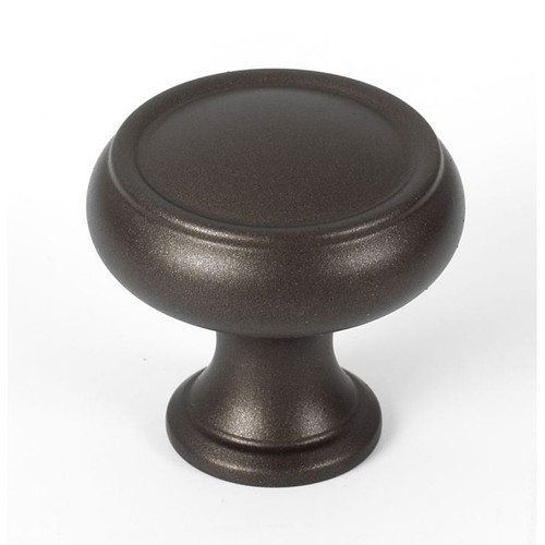 Alno Charlie's Collection A626-14-CHBRZ Knob Transitional 1-1/4-in in Chocolate Bronze