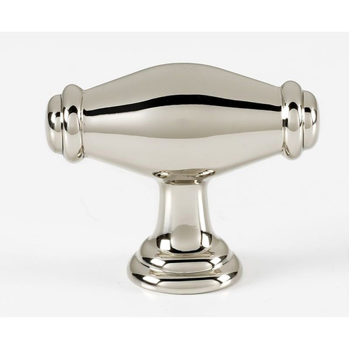 Knob Transitional 1-3/4-in in Polished Nickel
