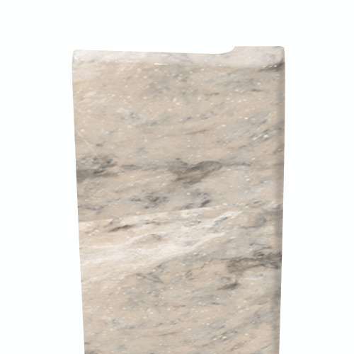 TRIM962-49 Saramar .5-in x 1.87-in x 96-in Surface Edge Trim, Sand Creme