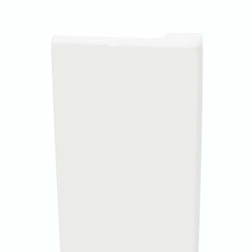 TRIM602-01 .5-in x 1.87-in x 60-in Surface Edge Trim, White