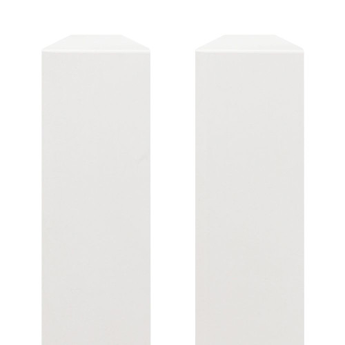 SFIM962-21V Saramar .25-in x 1-in x 96-in Flat Inside Corner Molding, White Velvet