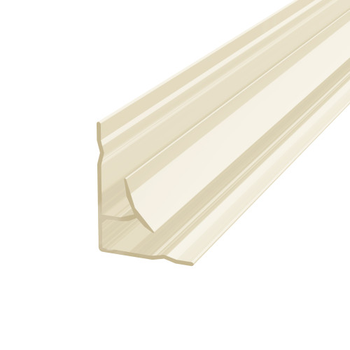 ECT962-32 Expressions .93-in x 1.25-in x 96-in Corner Trim, Cameo