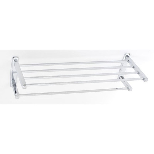 Alno Cube A6526-24-PC Modern Towel Rack in Polished Chrome