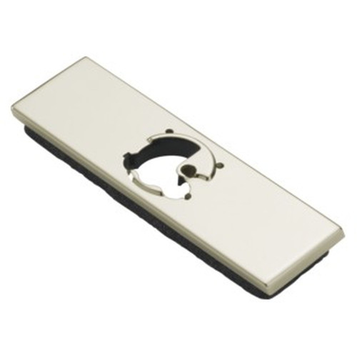 RP90834PNPR Pivotal Escutcheon and Gasket 3 Hole, Lumicoat Polished Nickel