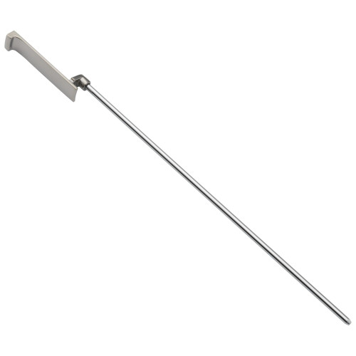 RP84836SS Zura Lift Rod and Slider 1H Bathroom, Stainless