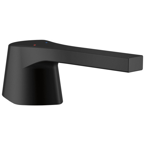 RP84411BL Zura Metal Lever Handle Kit with Accent, Matte Black