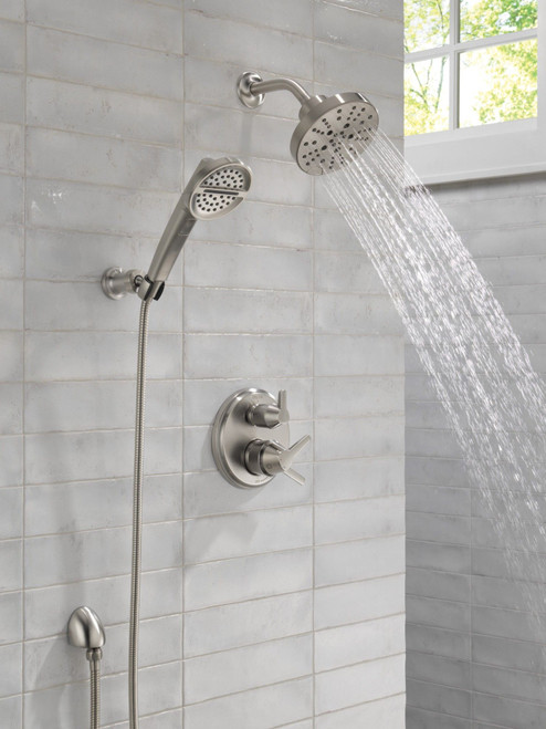 RP6025PR Other Flange Shower, Lumicoat Chrome