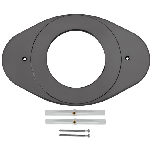 RP29827BL Other Shower Renovation Cover Plate, Matte Black