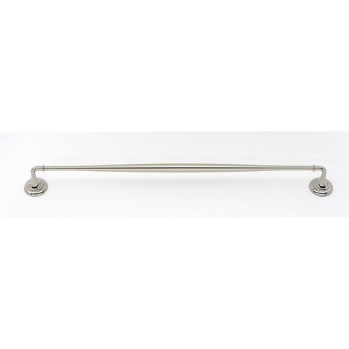 Alno Charlie's Collection A6720-24-PN Towel Bar Transitional in Polished Nickel